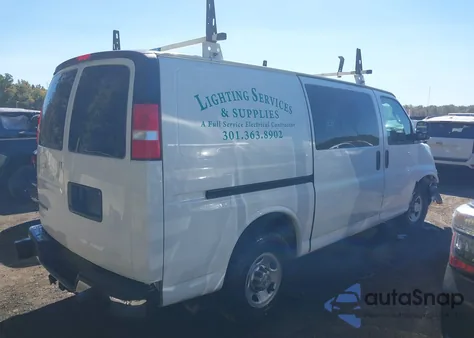 2018 Chevrolet Express 2500 Work Van from USA, damaged, VIN 1GCWGAFG9J1905025
